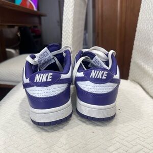 Nike Dunk in Purple and White
